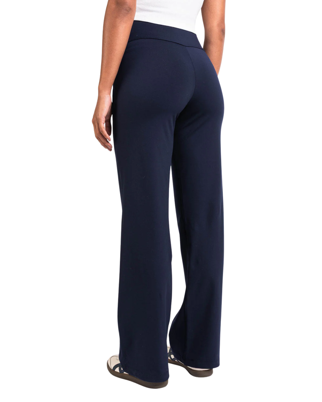 Pantalón de Corte Recto y Alta Elasticidad para Mujer®