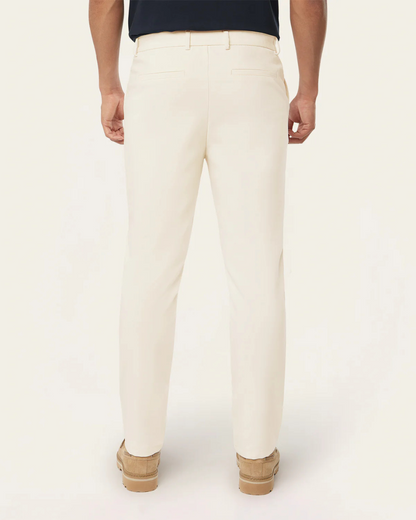 Pantalón Clásico para Hombre con Cremalleras Invisibles en los Bolsillos y Tejido Impermeable