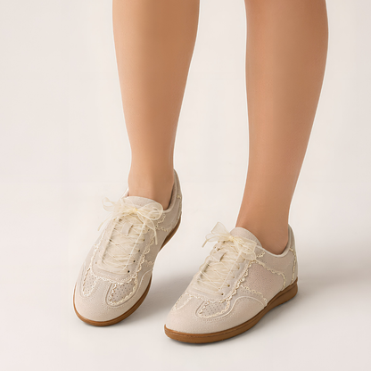 Zapatillas Milán con Encaje