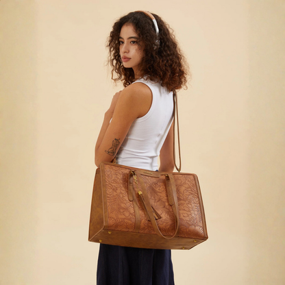 Bolso de Cuero Vintage Elegante para Portátil®