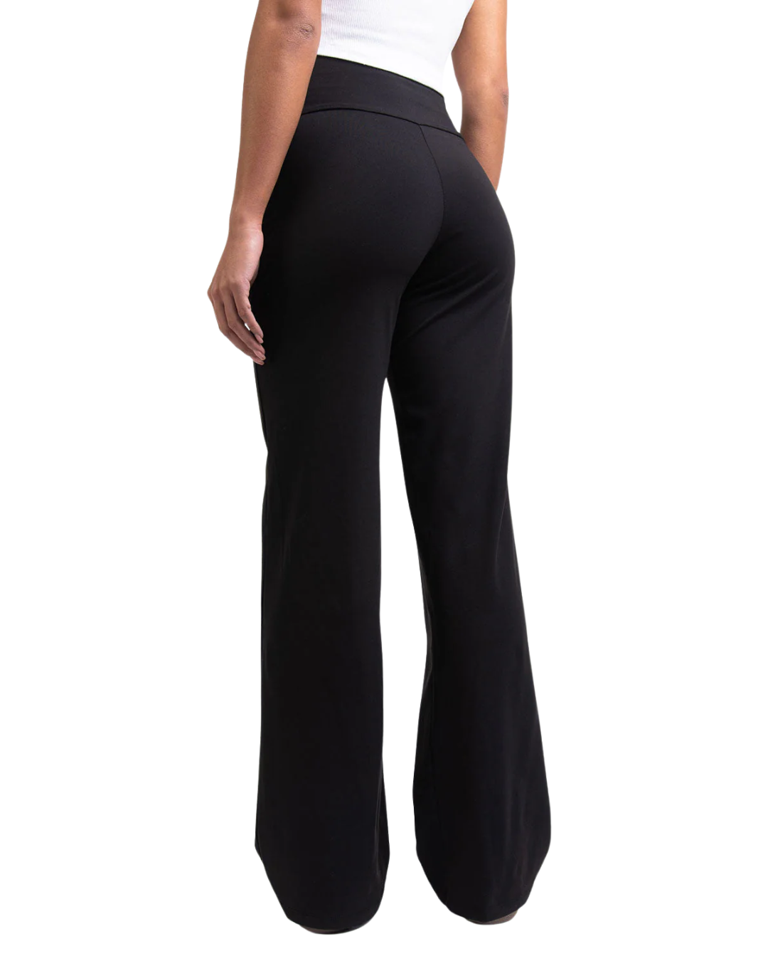 Pantalón de Corte Recto y Alta Elasticidad para Mujer®