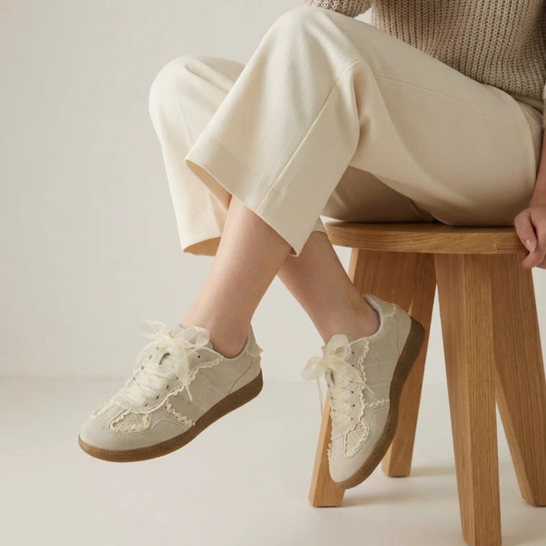 Zapatillas Milán con Encaje