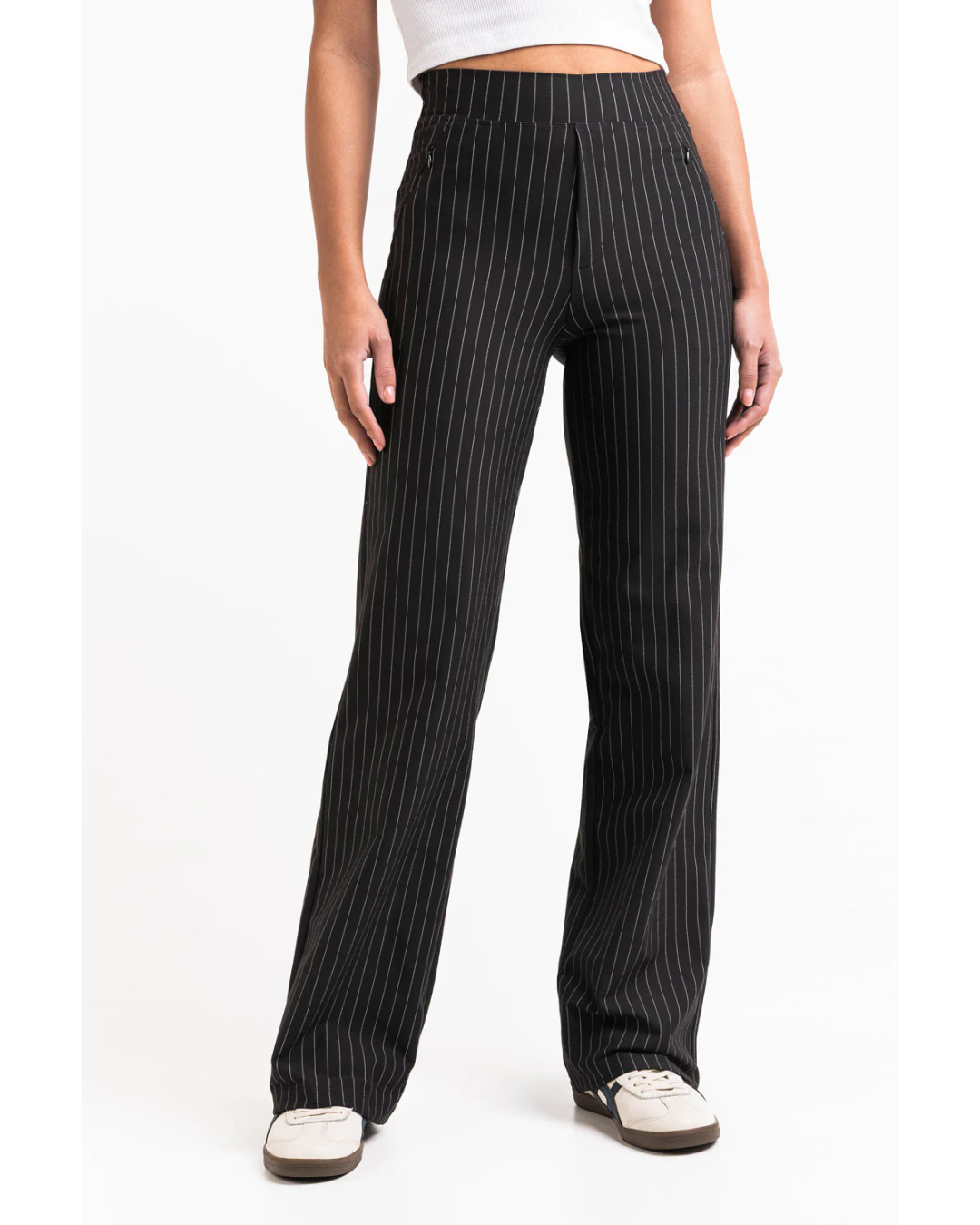 Pantalón de Corte Recto y Alta Elasticidad para Mujer®