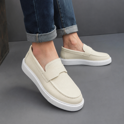 Mocasines informales ergonómicos de piel