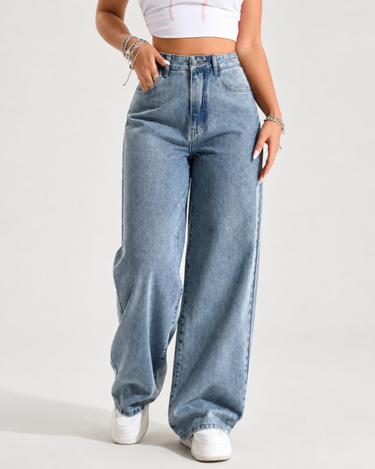 Pantalón de Corte Ancho y Tiro Alto®