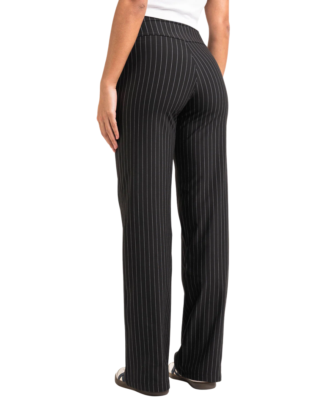 Pantalón de Corte Recto y Alta Elasticidad para Mujer®
