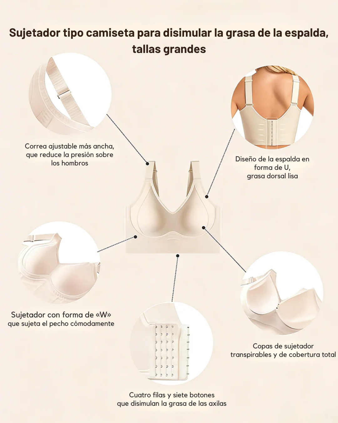 Sujetador Push Up Sin Costuras (OFERTA 2X1)®