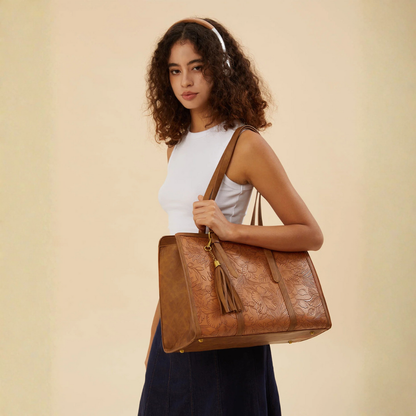 Bolso de Cuero Vintage Elegante para Portátil®