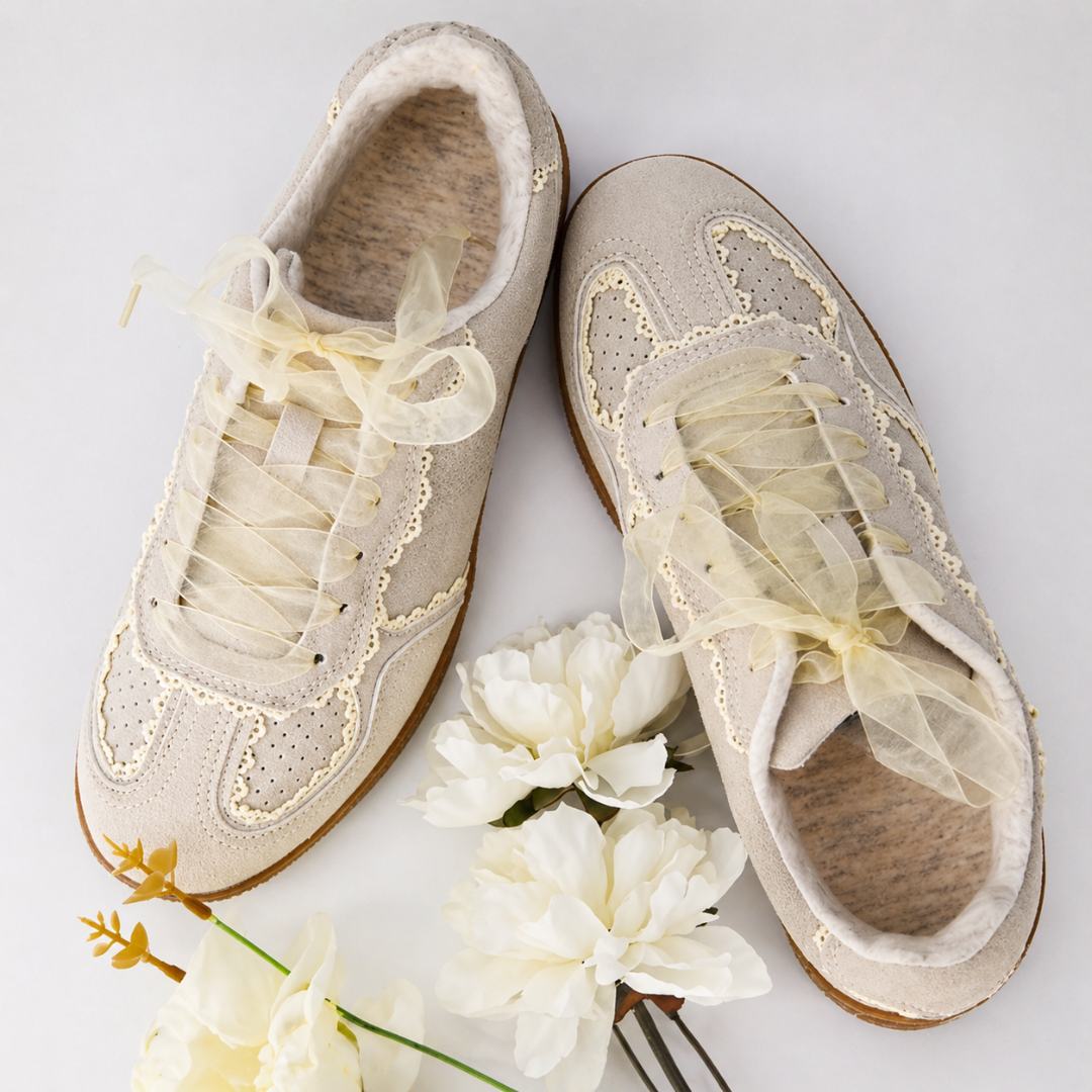Zapatillas Milán con Encaje