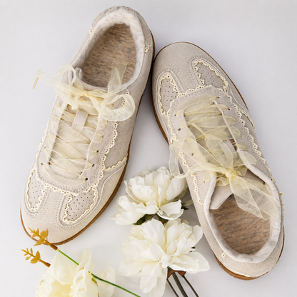 Zapatillas Milán con Encaje