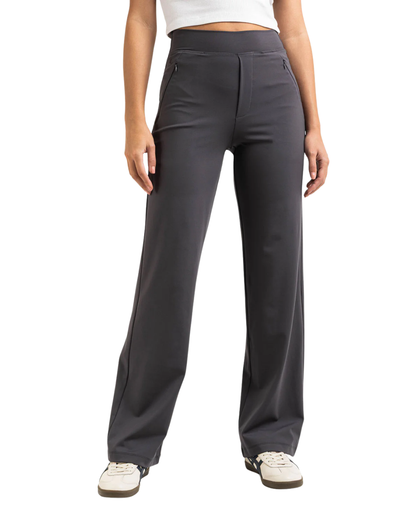 Pantalón de Corte Recto y Alta Elasticidad para Mujer®