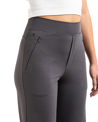 Pantalón de Corte Recto y Alta Elasticidad para Mujer®