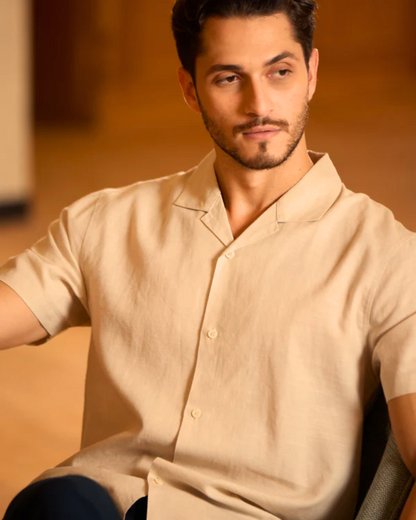 Camisa de manga corta para hombre